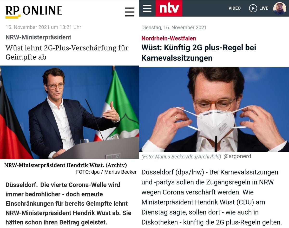 Hendrik Wüst Wir lassen das nicht weiter zu dass Menschen ihre