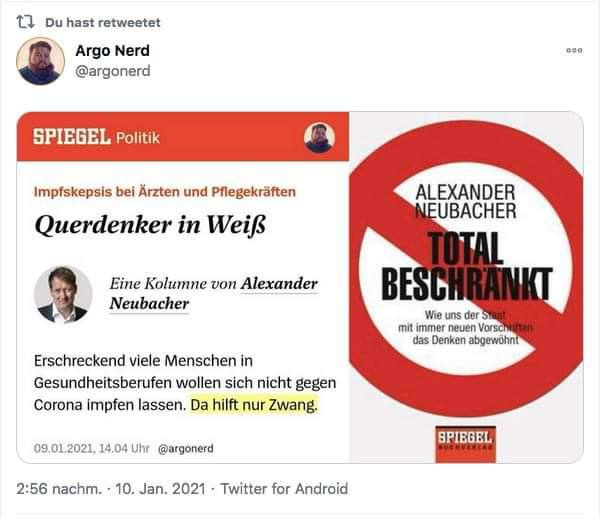 Import nach Datenbankcrash - Nummer 838