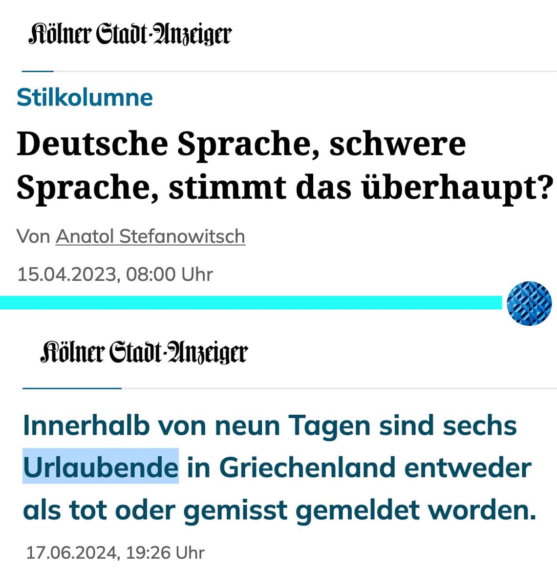 Import nach Datenbankcrash - Nummer 1232