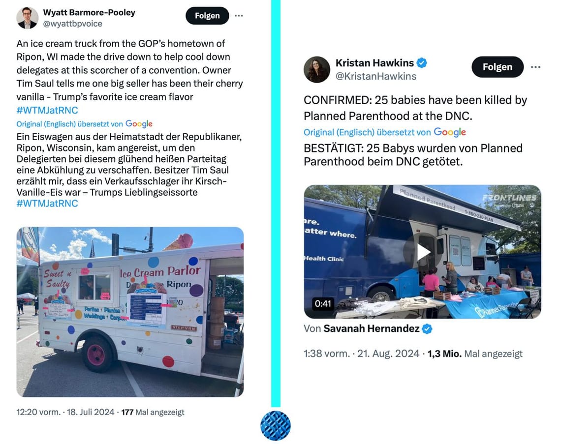 Parteitag: Demokraten vs. Republikaner