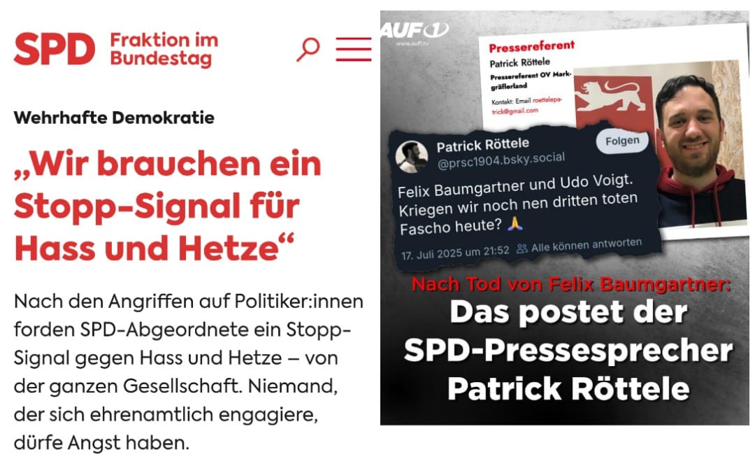 Stopp-Signal nur für andere